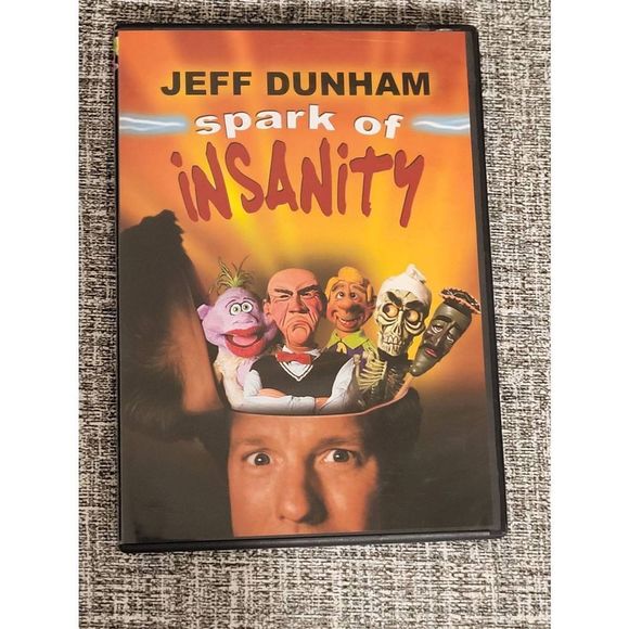 Jeff Dunham Spark of Insanity DVD Pre-owned Comedy STAND-UP Hilarious Puppets - Picture 1 of 4